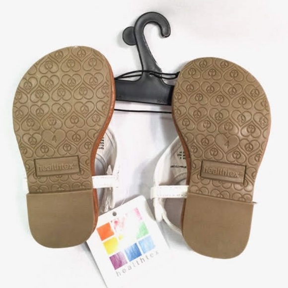 Healthex Girls Slingback Sandals With Rhinestones - Picture 2 of 2